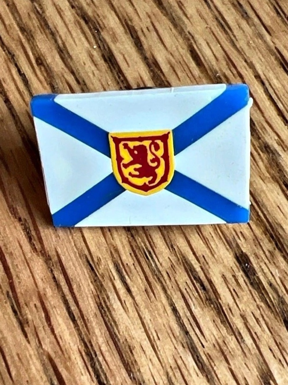 Nova Scotia flag pin Blue & White Accessory
